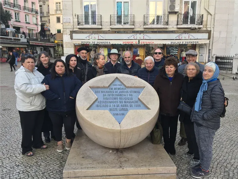 Jewish traditions Monument - Lisbon