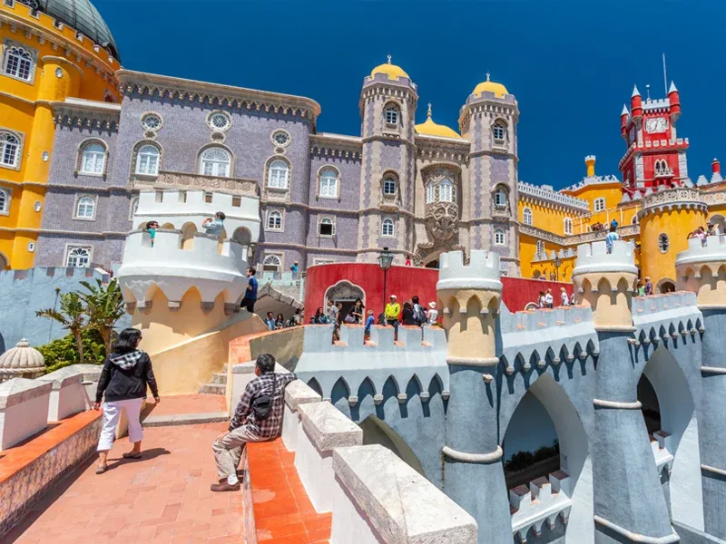 Private Tours National Palace Pena Sintra - Portugal. Sintra and Cascais Tour