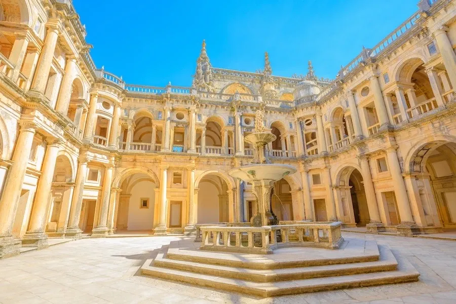 The Great Cloister in Convent of Christ in Tomar.