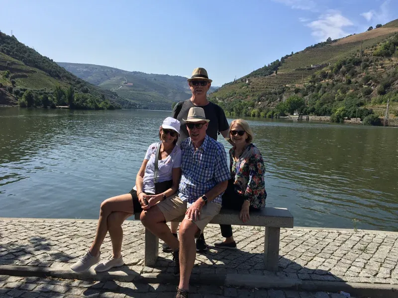 Clients in Douro Valley - Portugal tour