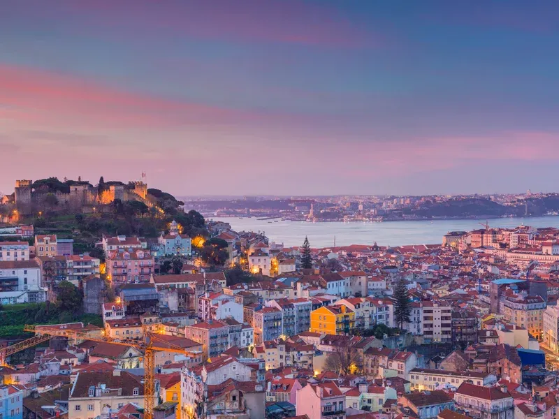 São Jorge castle view - Lisbon tour